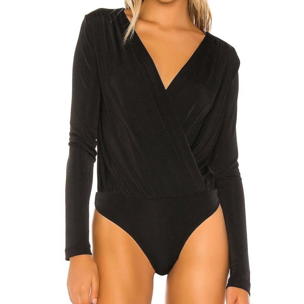 Free People Turnt Crossover Bodysuit